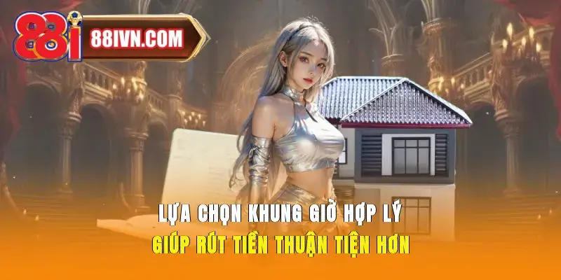 Lựa chọn khung giờ hợp lý giúp rút tiền thuận tiện hơn