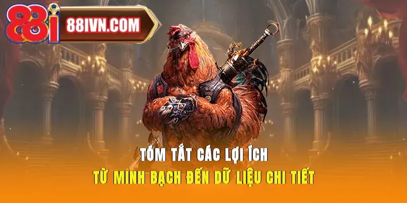 Tóm tắt các lợi ích từ minh bạch đến dữ liệu chi tiết
